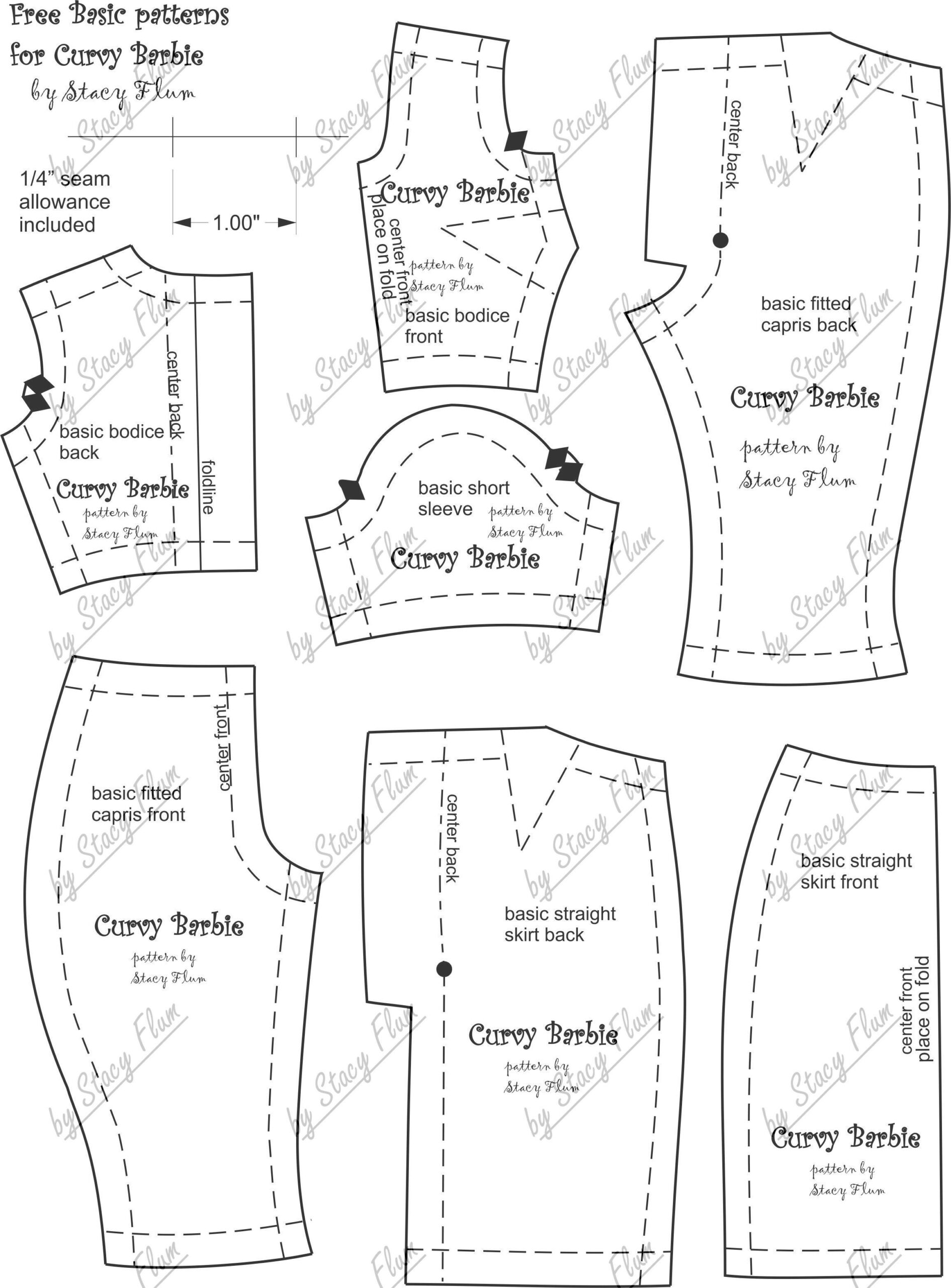 printable clothing patterns