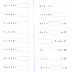 Make A Ten To Add Worksheet First Grade Infoupdate