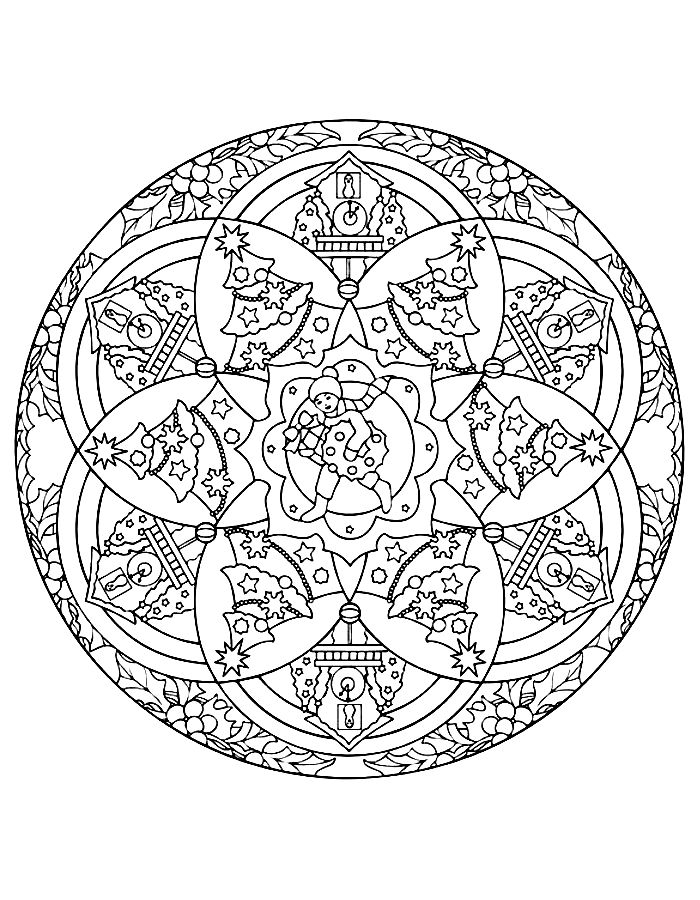 Mandala Coloring Pages Free Printable PDF Sheets 