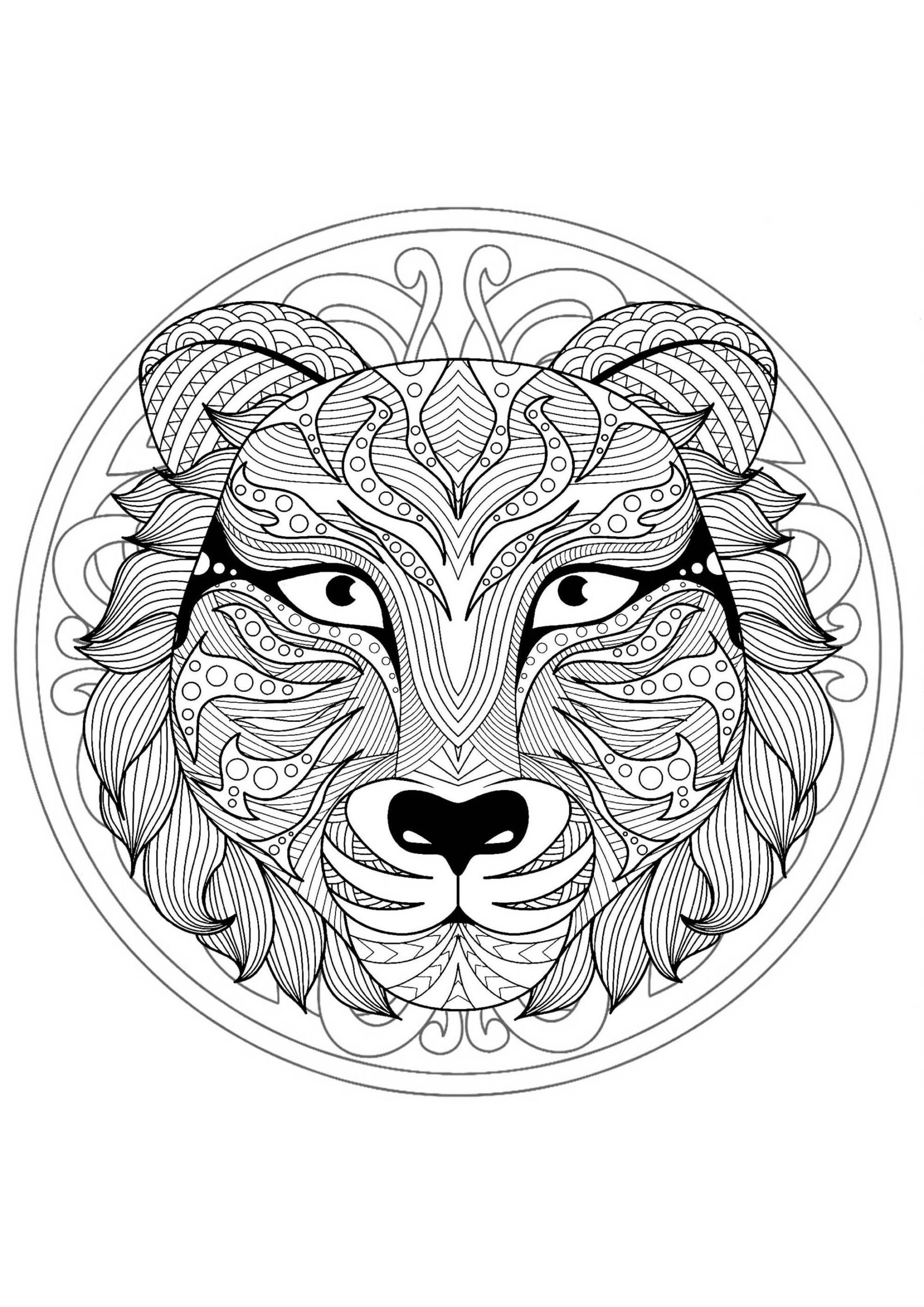 Mandalas Free To Color For Children Mandalas Kids Coloring Pages
