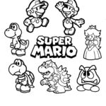 Mario Characters Coloring Pages 2 Free Coloring Sheets 2021