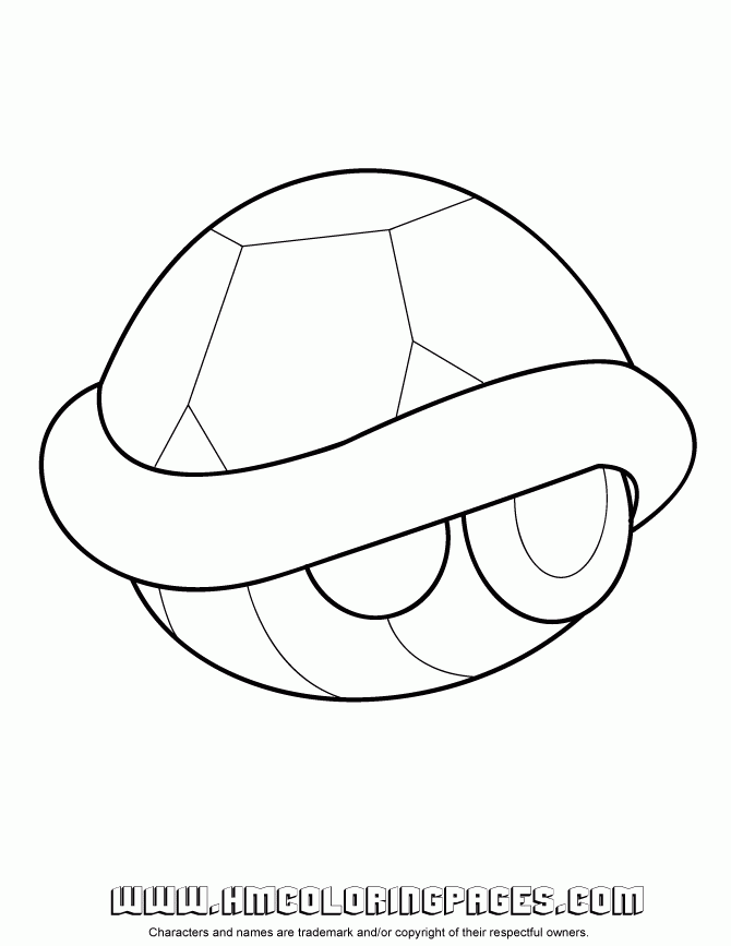 Mario Kart Characters Coloring Pages Coloring Home
