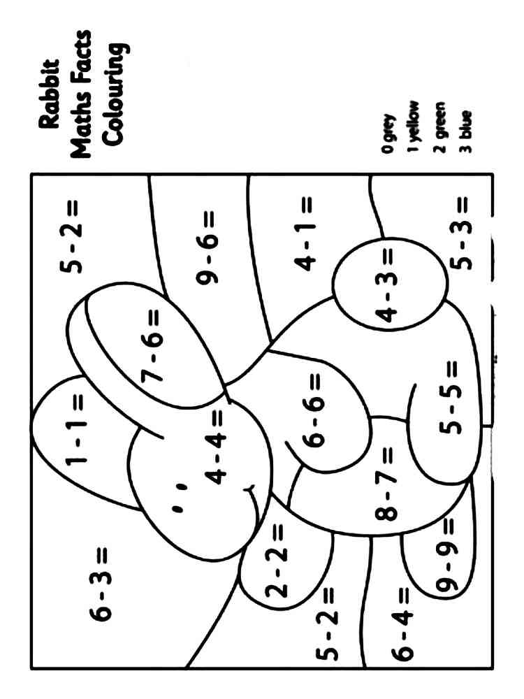 Math Coloring Pages