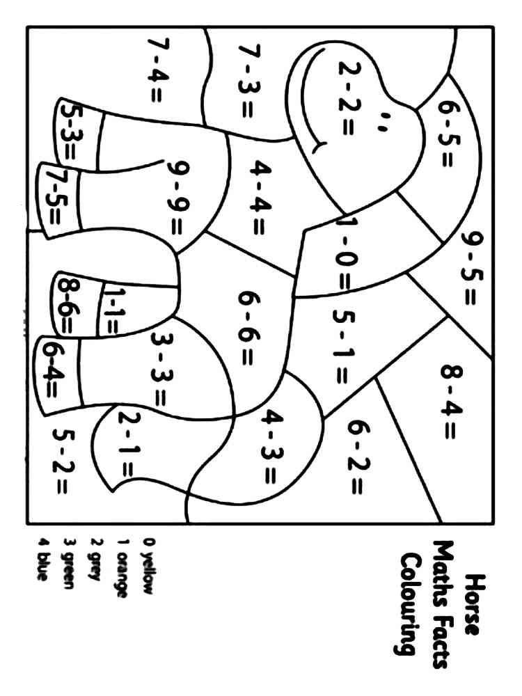Math Coloring Pages