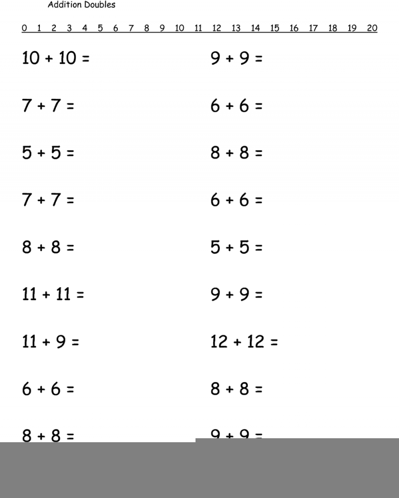 math practice worksheets
