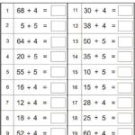 Math Worksheets Multiplication And Division Multiplication Worksheets
