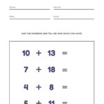 Math Worksheets Printable Printable Worksheets
