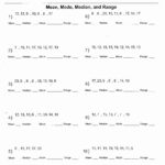 Mean Mode Median Worksheets Best Of Mean Median Mode Range Worksheets