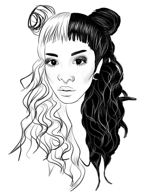 Melanie Martinez Coloring Pages