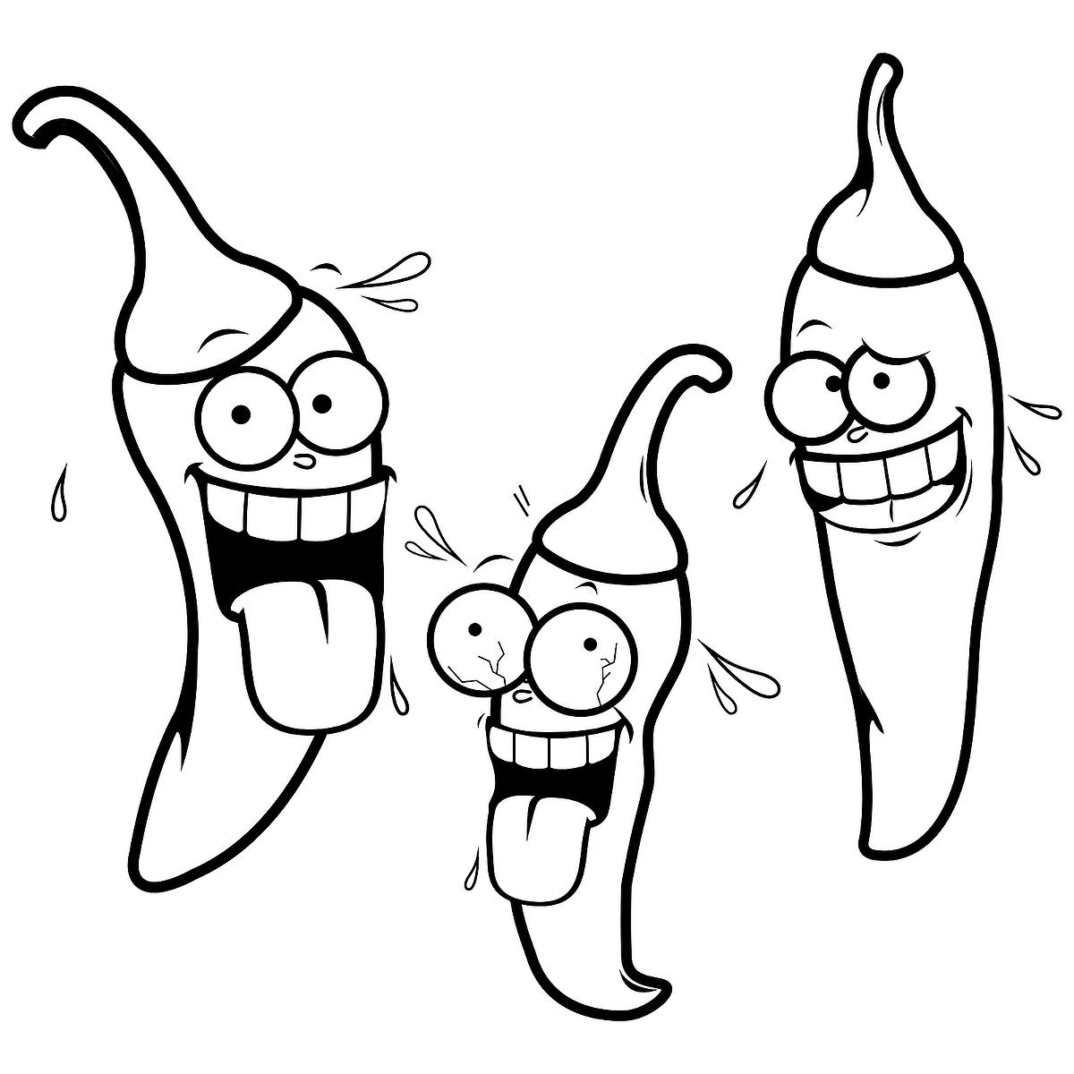 Mexican Food Coloring Pages Coloring Pages