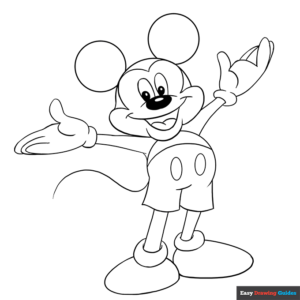 Mickey Mouse Coloring Page