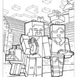 Minecraft Coloring Page Free PDF Printables Coloring Home