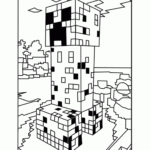 Minecraft Coloring Pages Coloring Home