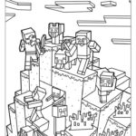Minecraft Warden Coloring Pages Coloring Nation