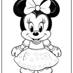 Minnie Mouse Pictures Coloring Pages Infoupdate