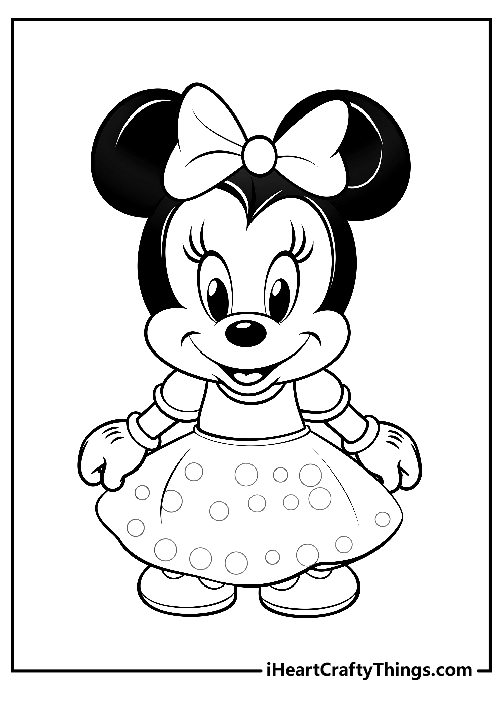 Minnie Mouse Pictures Coloring Pages Infoupdate
