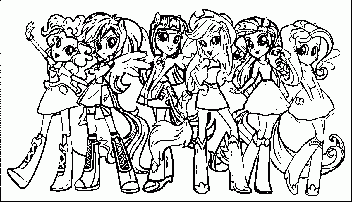 Mlp Coloring Pages Coloring Home