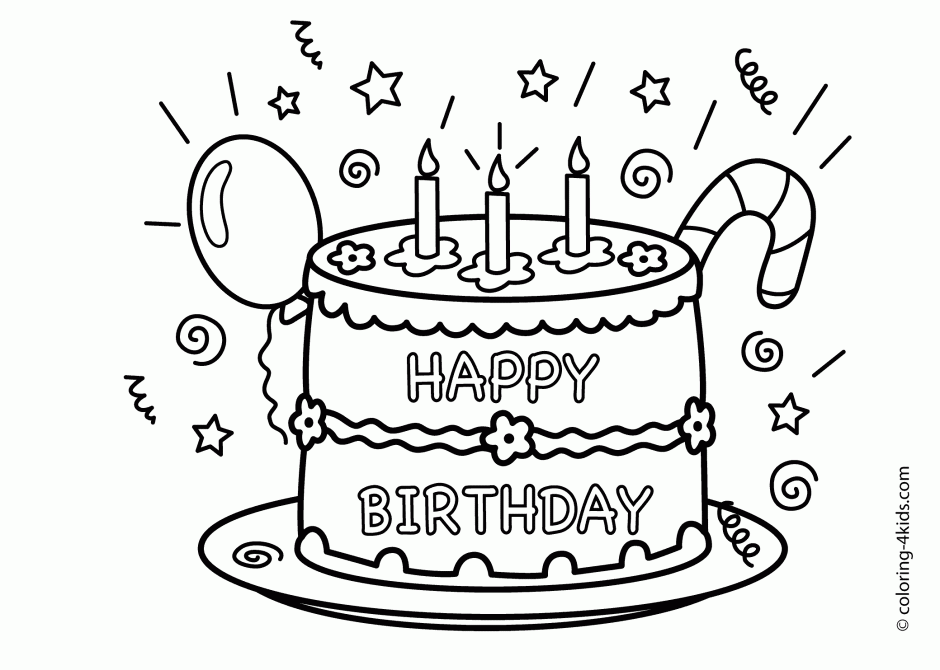 Mom Birthday Coloring Pages Coloring Home