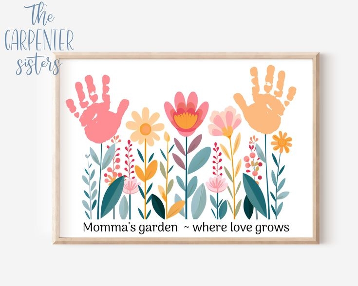 garden hand print