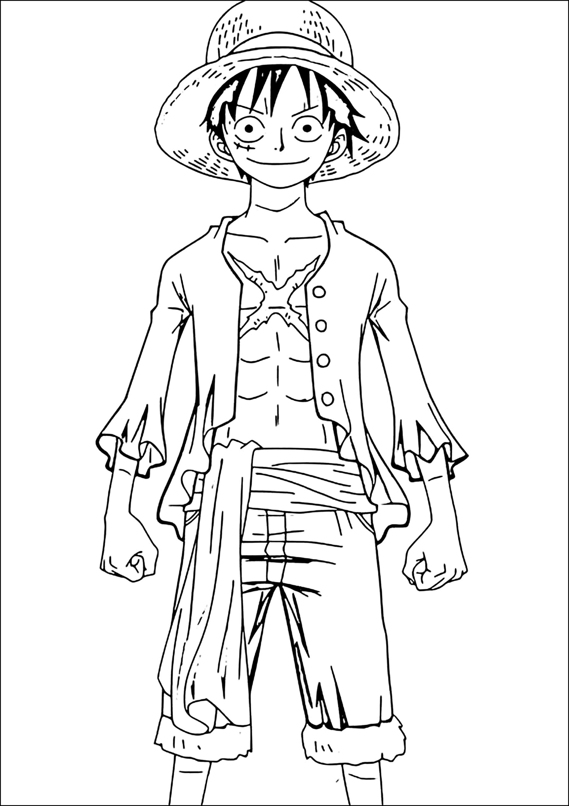 One Piece Coloring Pages