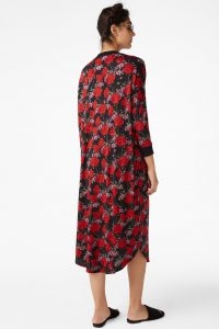 Monki Oversized T shirt Dress With Rose Garden Print Dresscodes