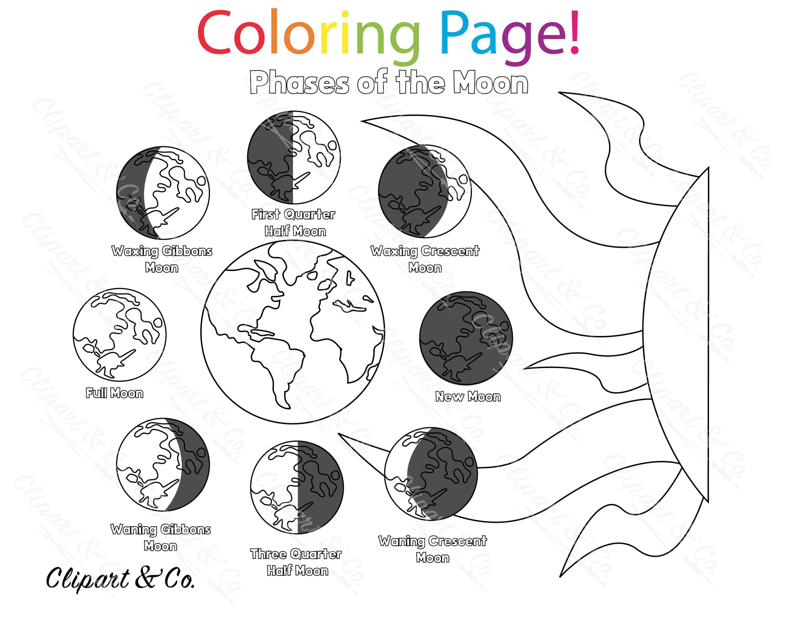 Moon Printables