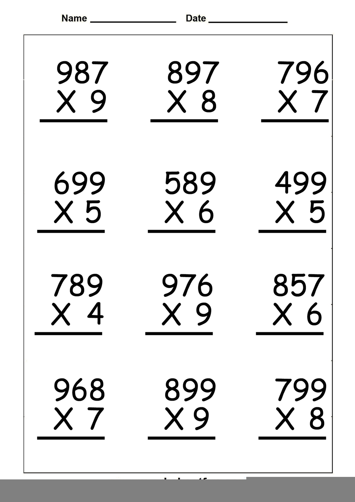Multiplication Worksheets Ks2 Year 4 Printable Multiplication Flash Cards