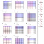 Multiplying Fractions Visual Worksheet Download Worksheets Library
