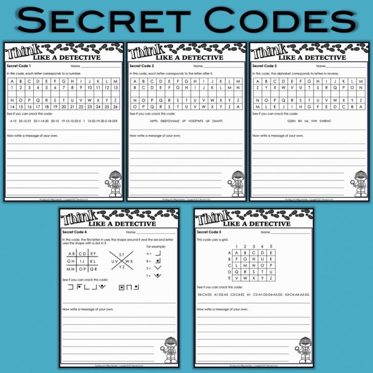 Mystery Activities For Kids Think Like A Detective Free Printable 