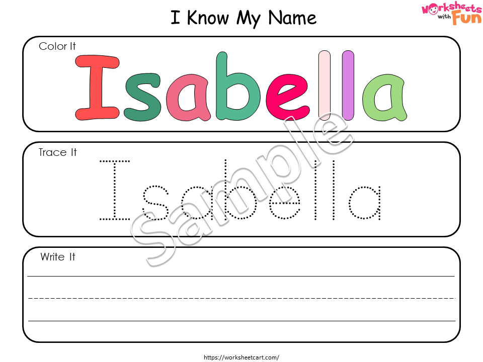 Name Tracing Worksheet Custom Dry Erase Name Mat Learn To Spell 