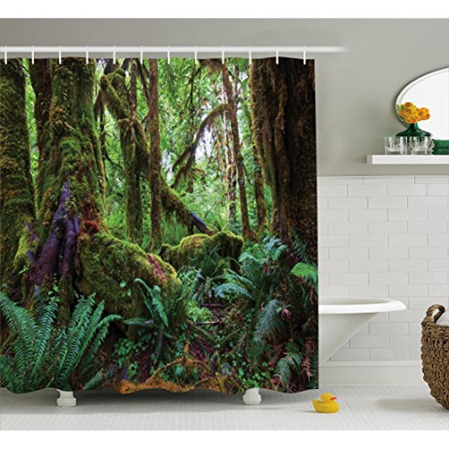 Nature Themed Shower Curtains A Primer Shower Ideas