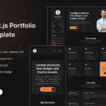 Nextjs Portfolio Template Light Dark Theme
