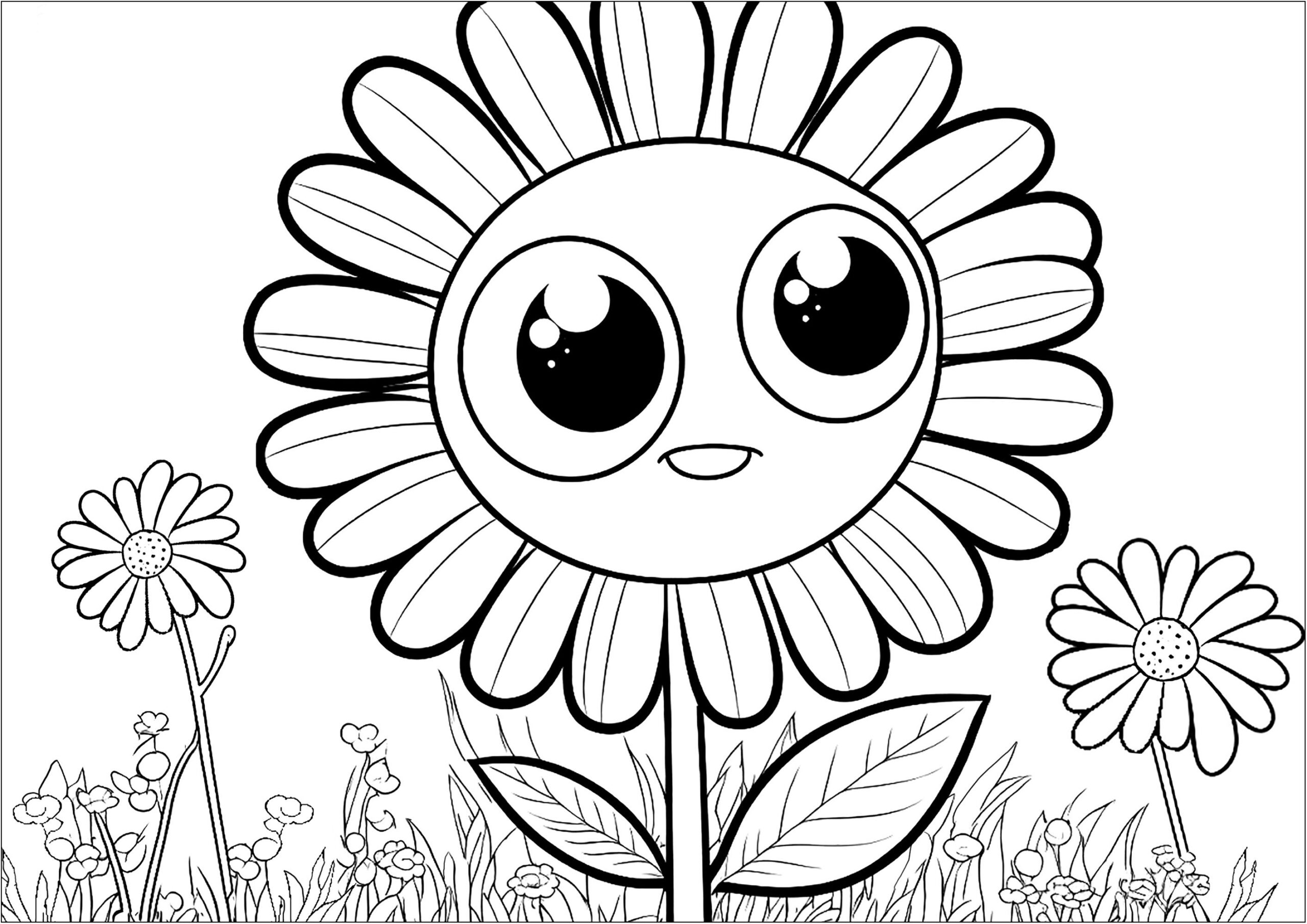 free printable coloring pages flowers