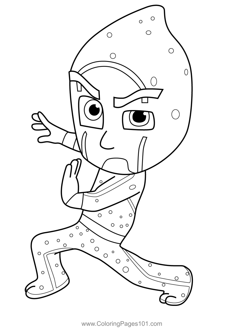 Pj Masks Coloring Pages