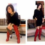Nino Fashion Notes Red Boots