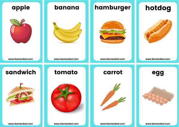 printable noun picture cards