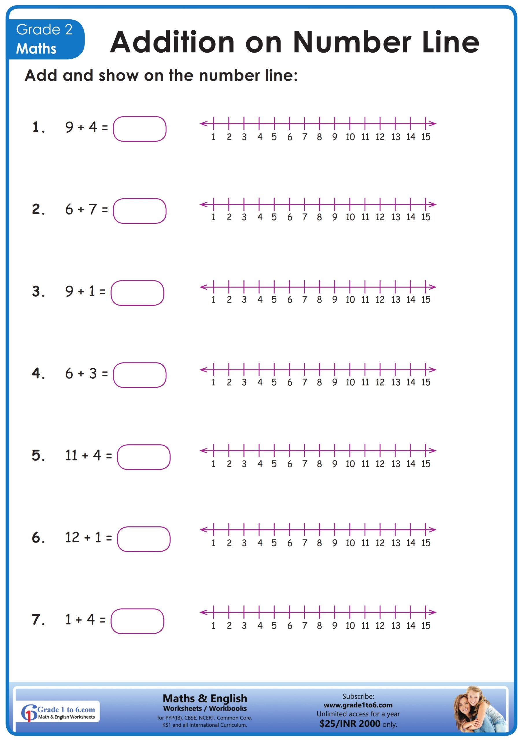 number worksheet