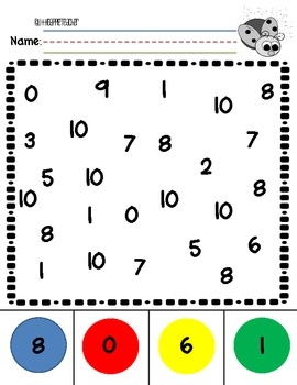 Number Recognition Worksheet Have Fun Teaching Worksheets Library
