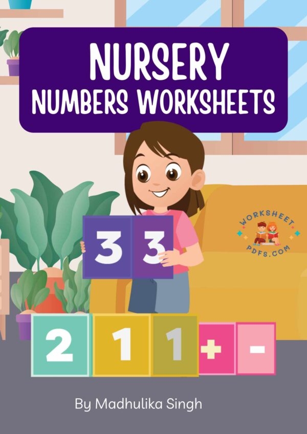 number worksheet for nursery