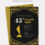Official Invitation Email For Award Ceremony Invitation Template