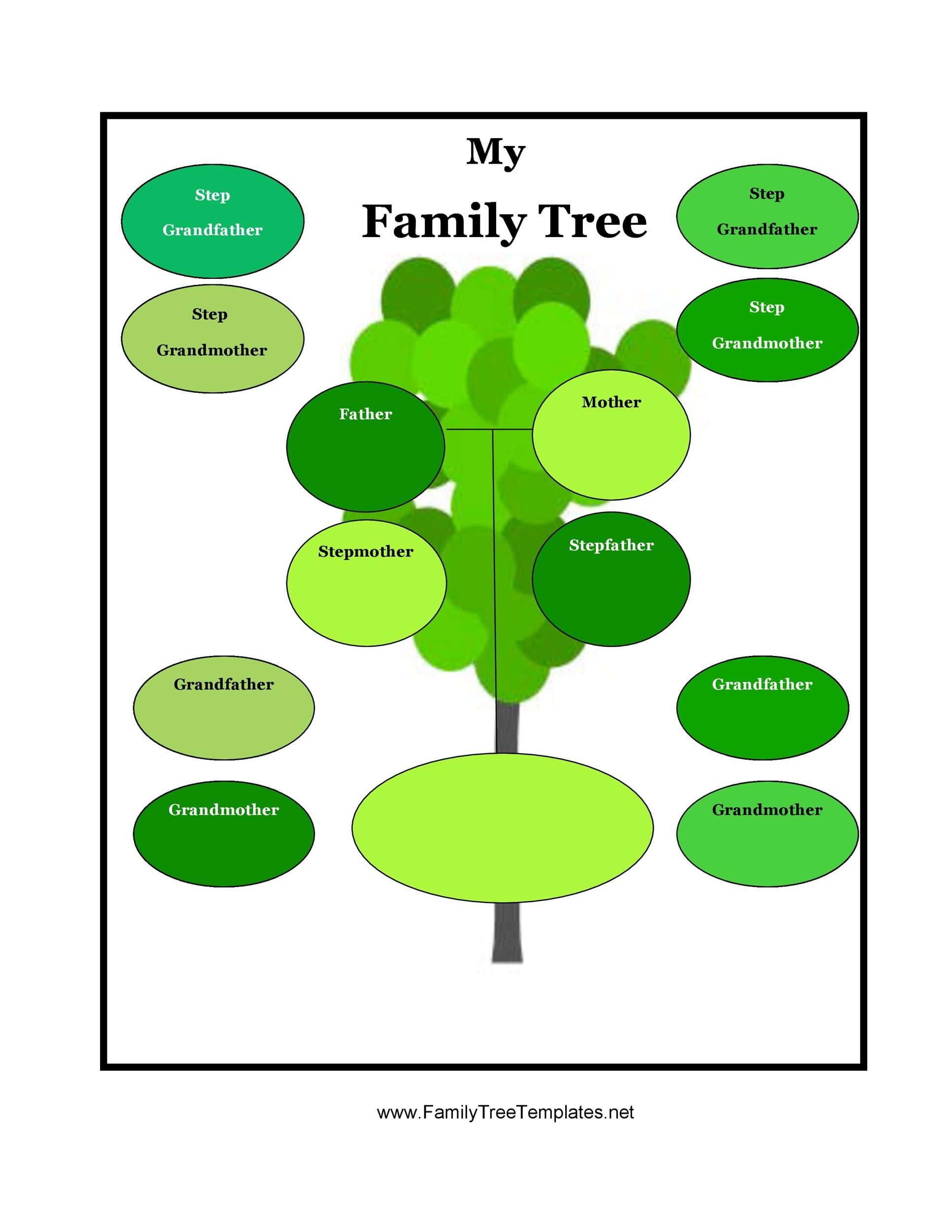 Our Family Tree Template