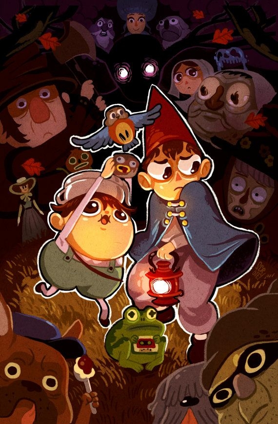 Over The Garden Wall Print Over The Garden Wall Living In La Tag Art 