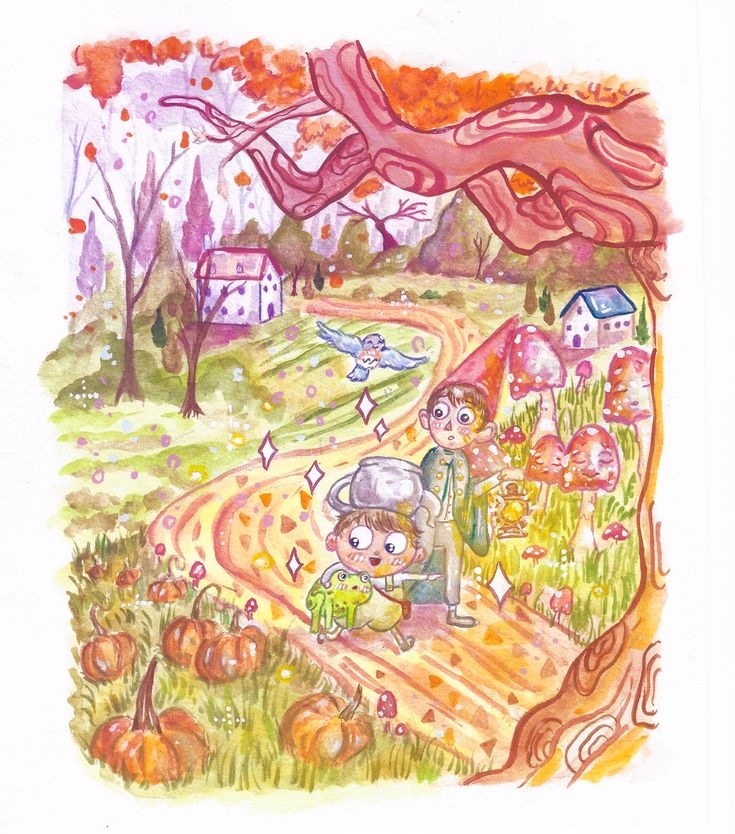 Over The Garden Wall Print