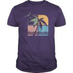 Palm Tree Print T shirt