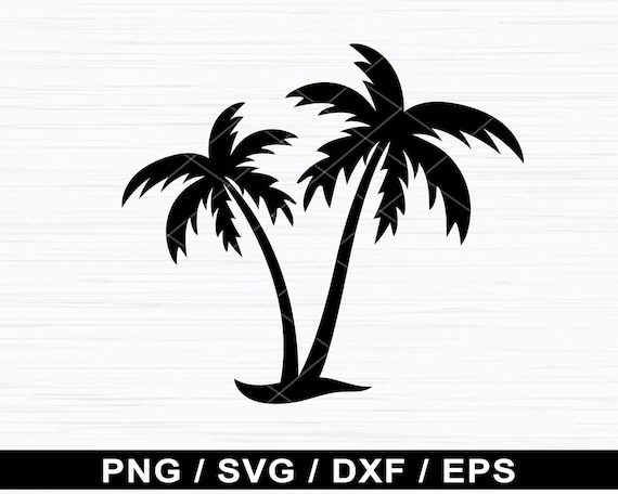 Palm Tree Svg Tree Svg Palm Tree Print Palm Tree Wall Art Etsy