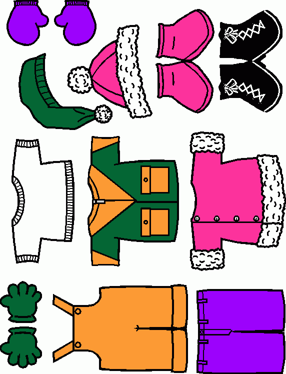 clothes printable free