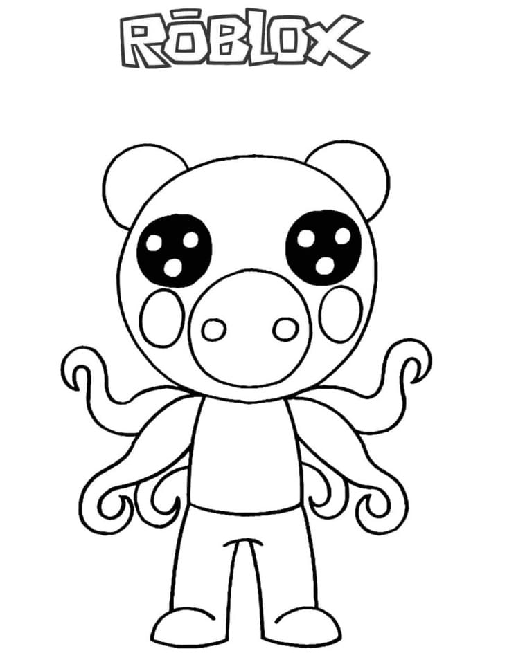 Piggy Coloring Pages