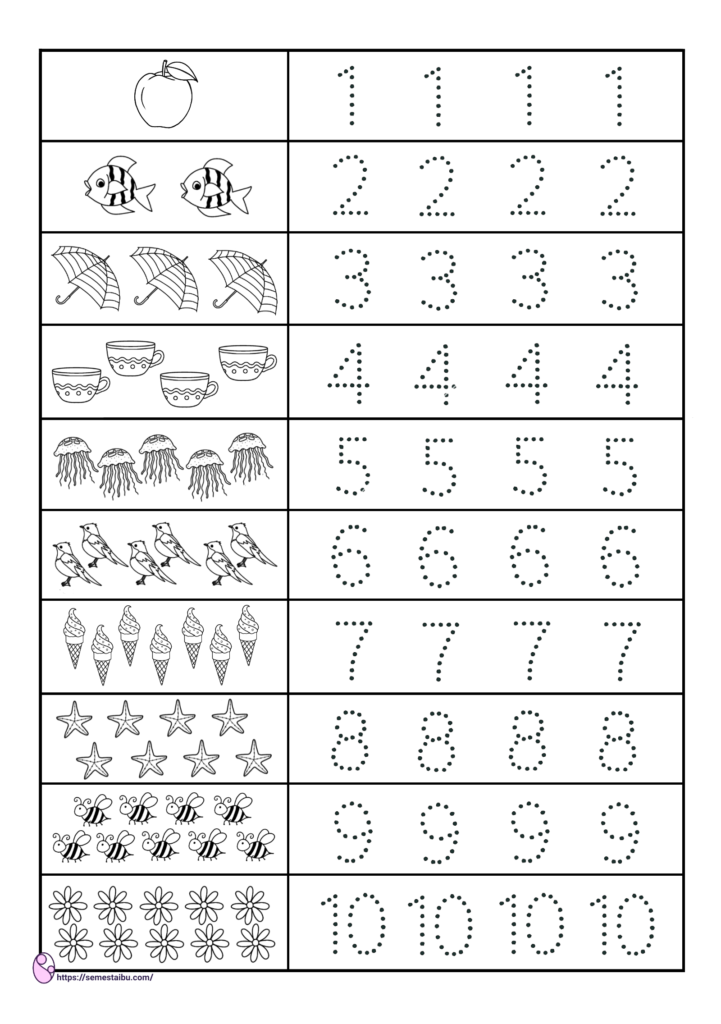 Paud Worksheet Artofit