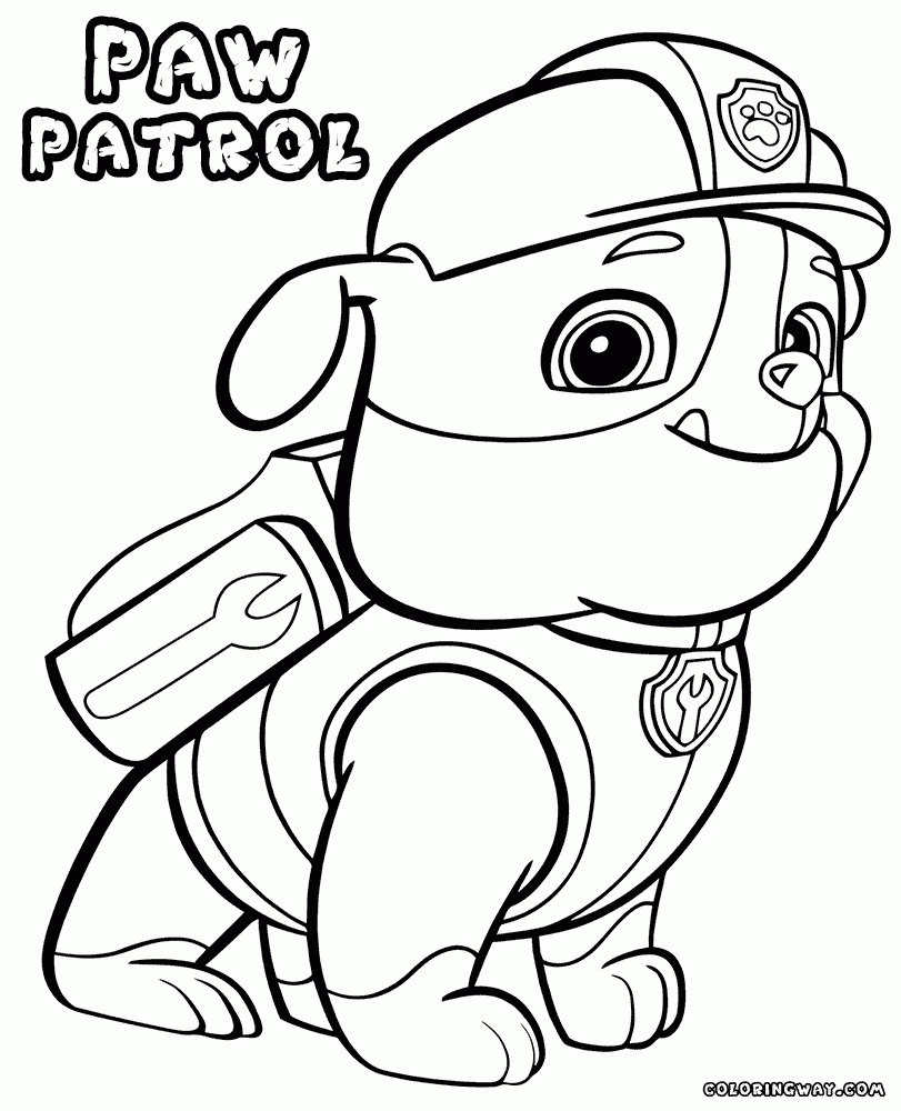 PAW Patrol Coloring Pages Coloring Pages To Download And Print 