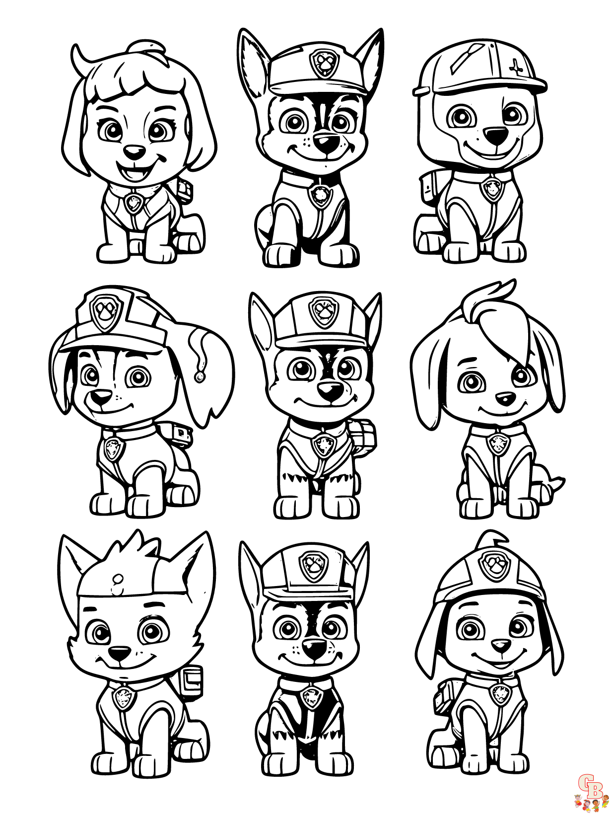 Paw Patrol Coloring Pages Unleash Your Child 39 s Creativity With Ryder 